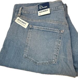 Old Navy Women’s Jeans O.G. High-Rise Curvy Straight Ankle 20 NWT Secret Smooth